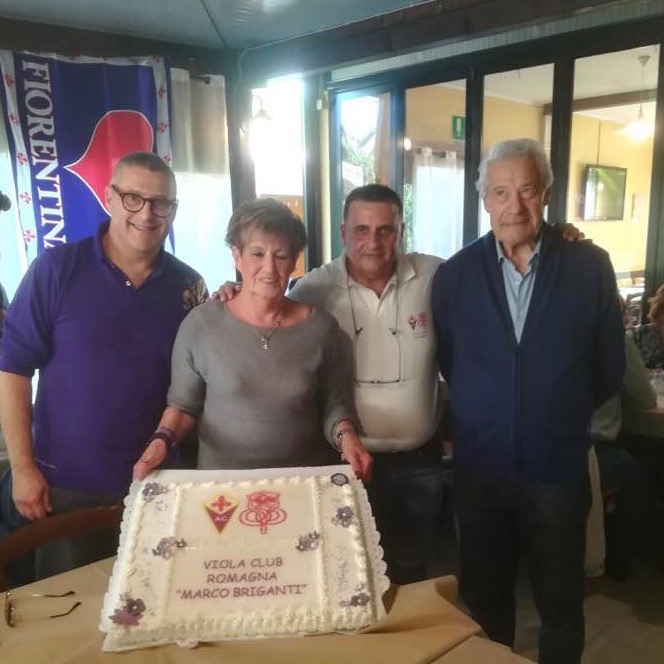 La Presidente Maria Lidia Contratti con i Soci Fondatori Gabriele Leoni, Bruno e Fabrizio Sali.